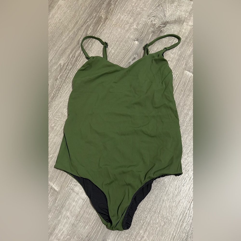Acacia Swimwear Striped One-Piece